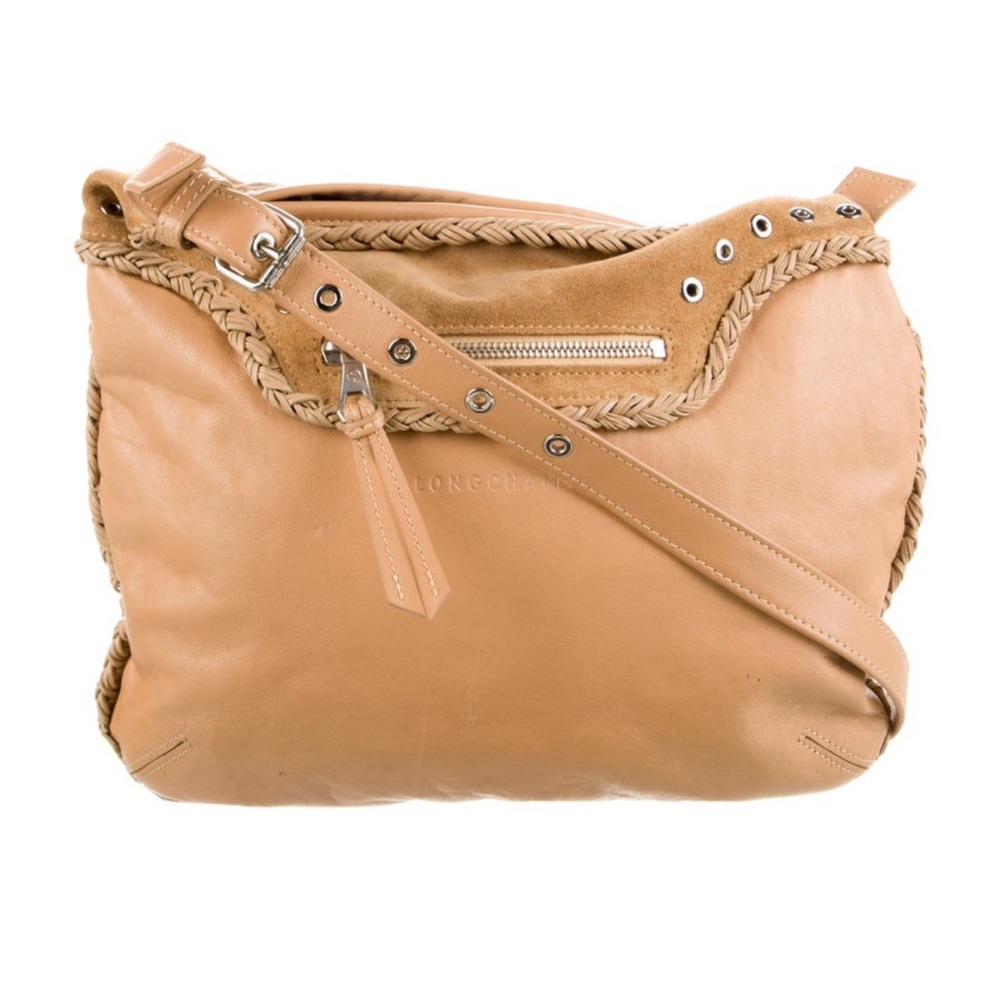 Longchamp Tan Crossbody Bag